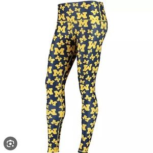 University of Michigan Block M leggings size S